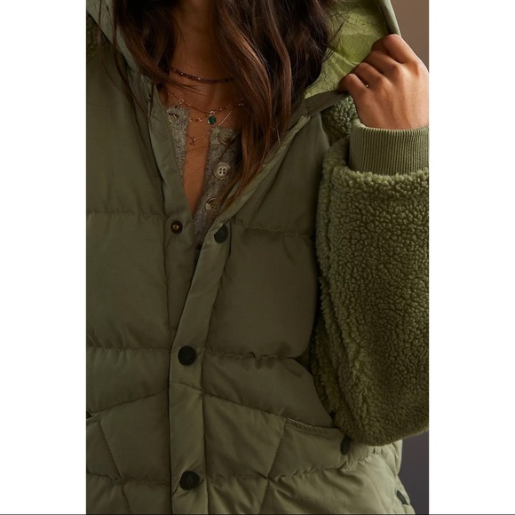 Anthropologie Pilcro Swing Puffer Jacket - NWT - Picture 6 of 13